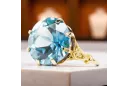 Ring Aquamarine 14K Yellow gold Vintage Jewlery vrc073y